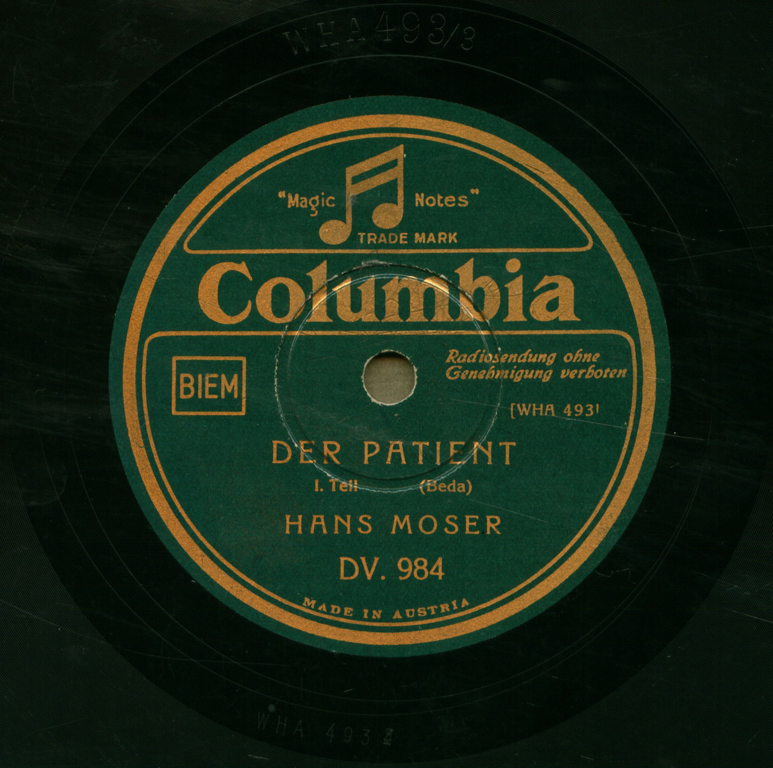 Der Patient I.-II. Teil